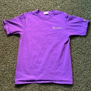 Champion Purple Classic Tee | Size Medium |